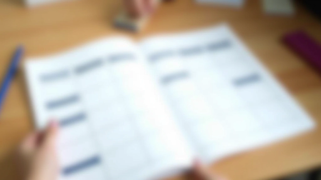 Academic planning calendar with college preparation milestones and dates marked